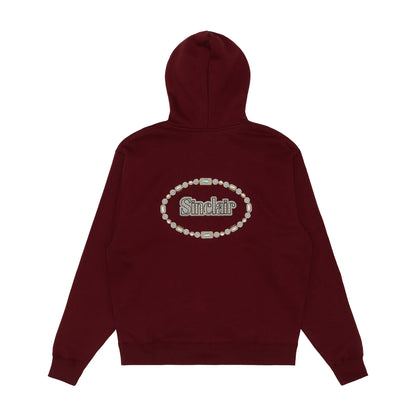 Sinclair VVS Zip-Up Hoodie Burgundy