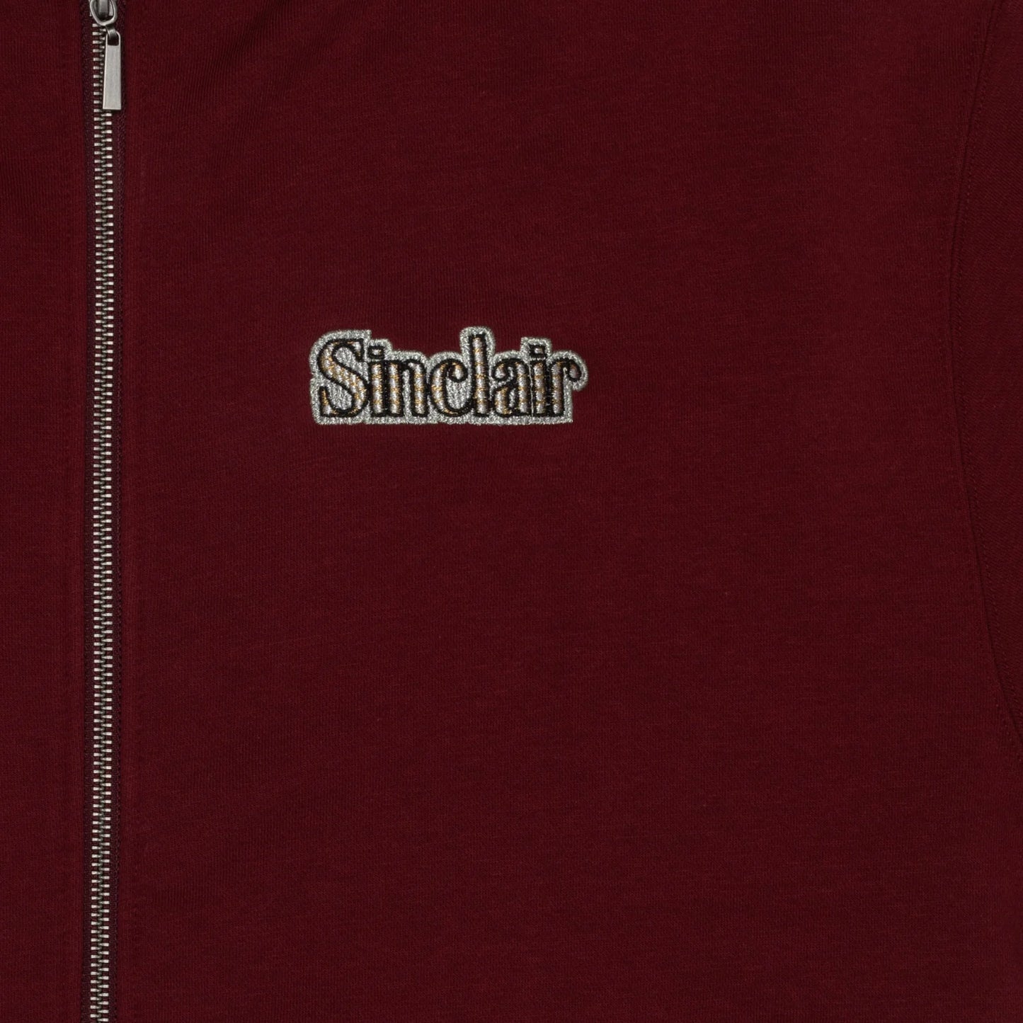 Sinclair VVS Zip-Up Hoodie Burgundy