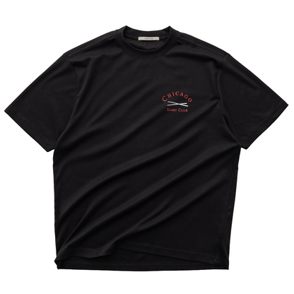 Sushi Club CHSC Relaxed Tee V2 Black/Red