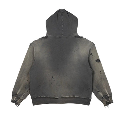 Saint Mxxxxxx Double Face Hoodie Black