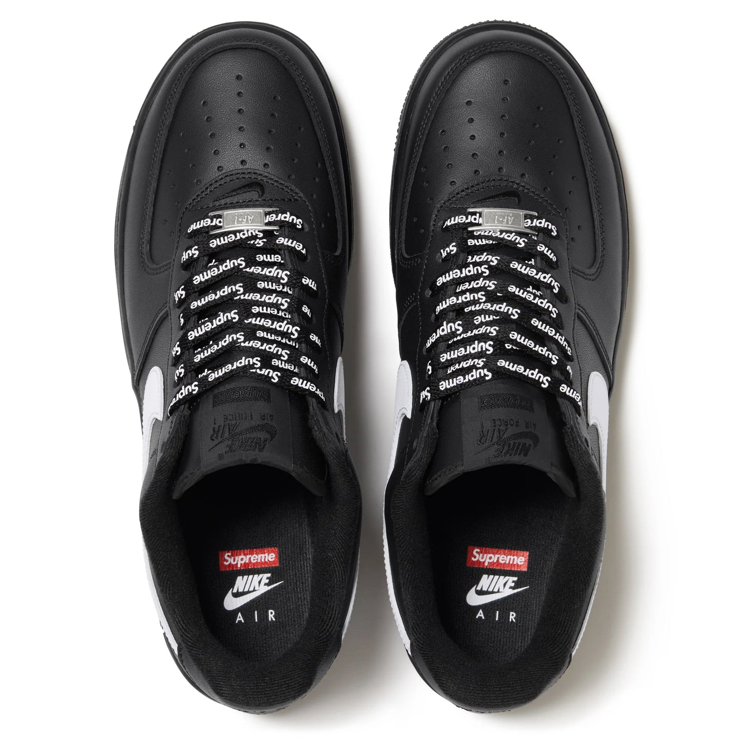 Nike Air Force 1 Low Supreme Black White