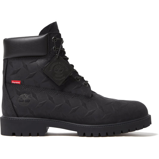 Supreme®/Timberland® Diamond Plate 6" Premium Waterproof Boot Black (2026)
