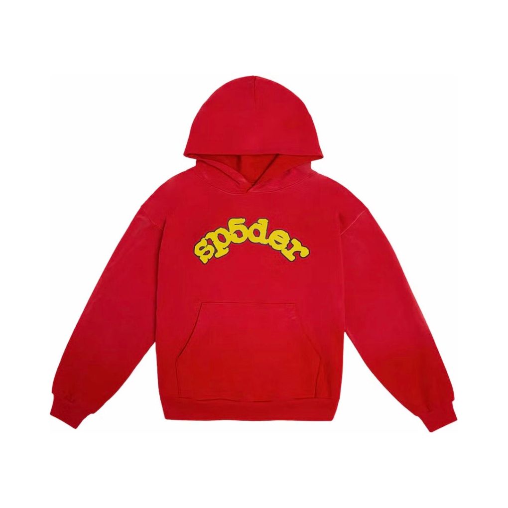 Sp5der OG Logo Hoodie Red