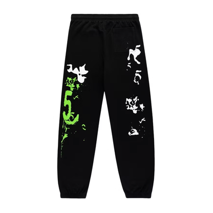 Sp5der X-Ray Sweatpant Black/Green