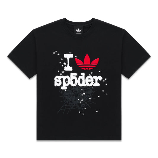 Sp5der x Adidas Souvenir Tee Black