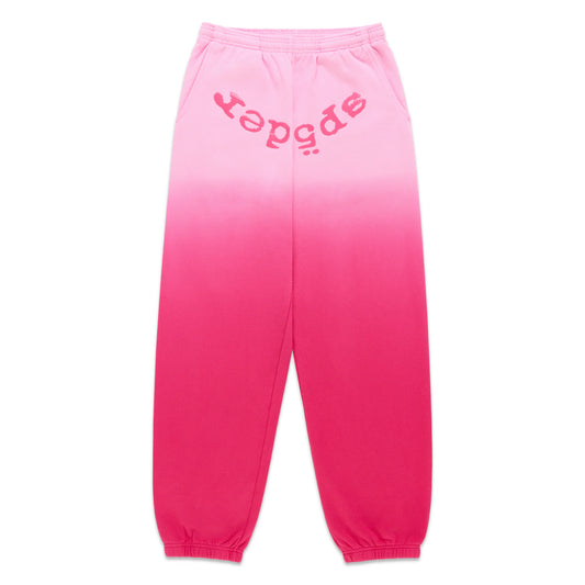 Sp5der OG Web Ombre Sweatpant Pink