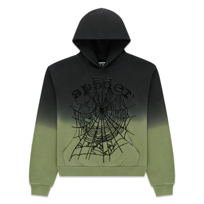 Sp5der OG Web Ombre Hoodie Black
