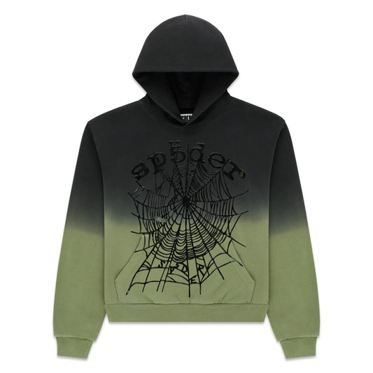 Sp5der OG Web Ombre Hoodie Black