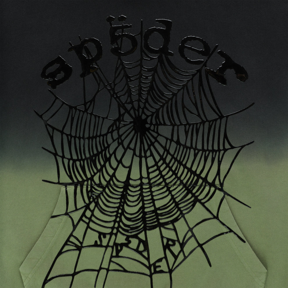 Sp5der OG Web Ombre Hoodie Black