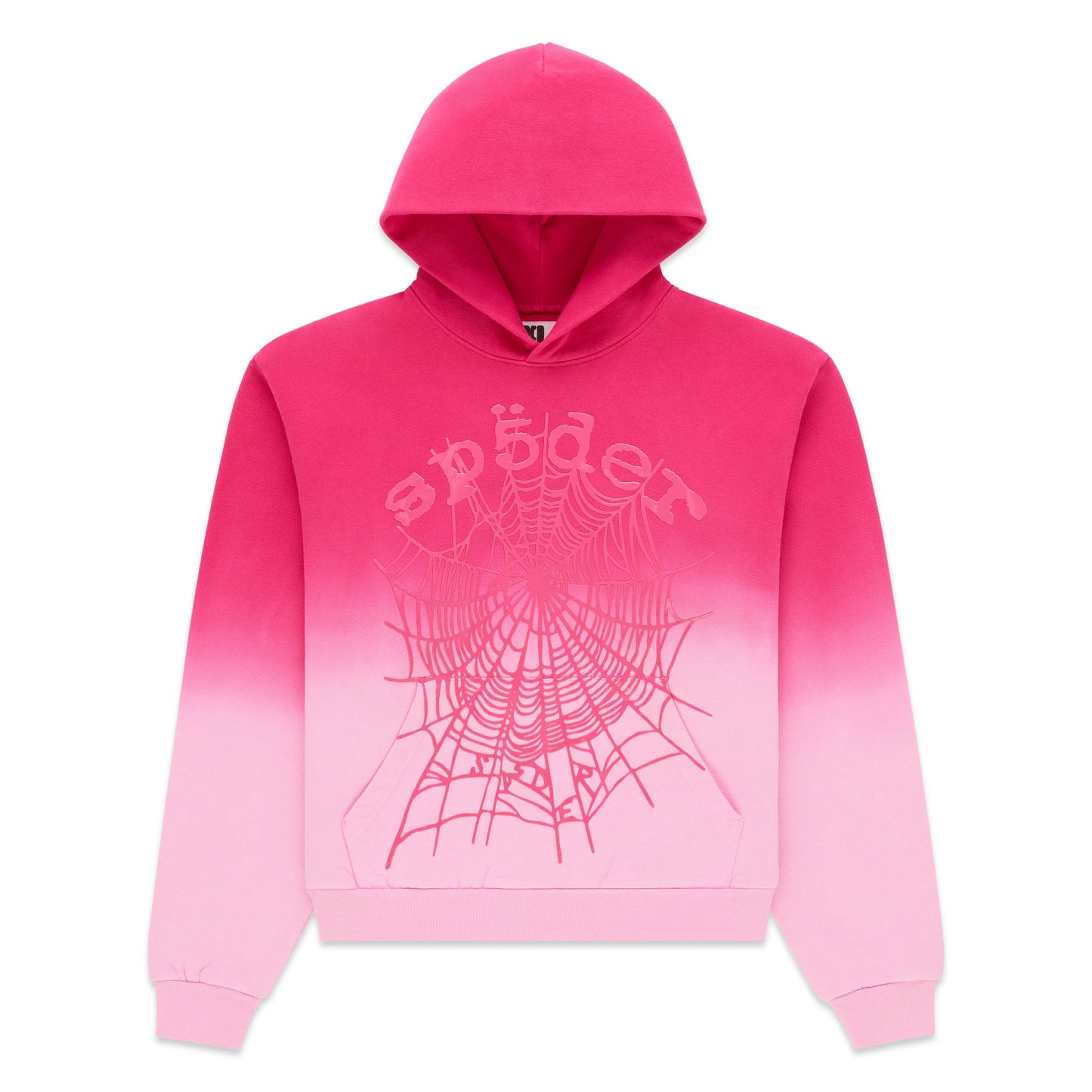 Sp5der OG Web Ombre Hoodie Pink