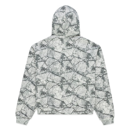 Sp5der Real Tree OG Web V2 Zip-Up Hoodie White Camo