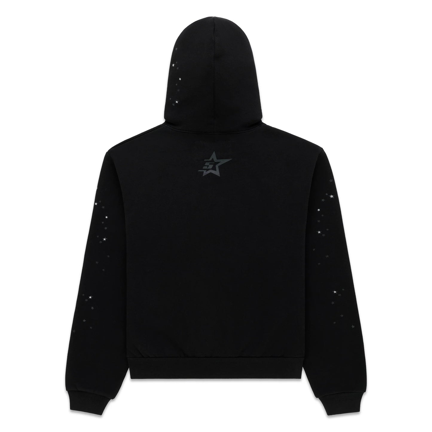 Sp5der Rhinestone Punk V2 Hoodie Black