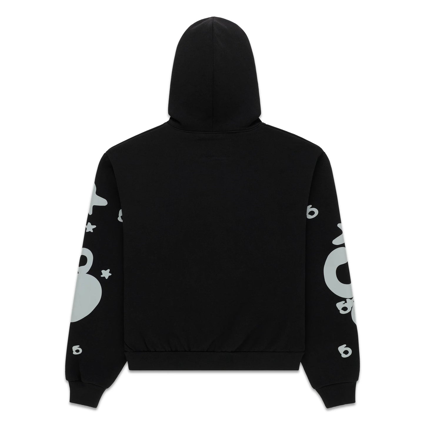 Sp5der Reflective Beluga Hoodie Black