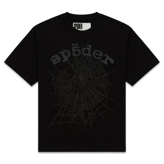Sp5der Phantom OG Web V2 Tee Black
