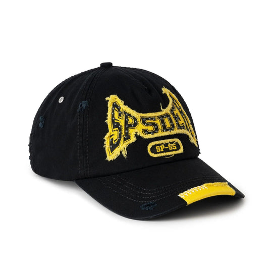 Sp5der T&F 6-Panel Hat Black