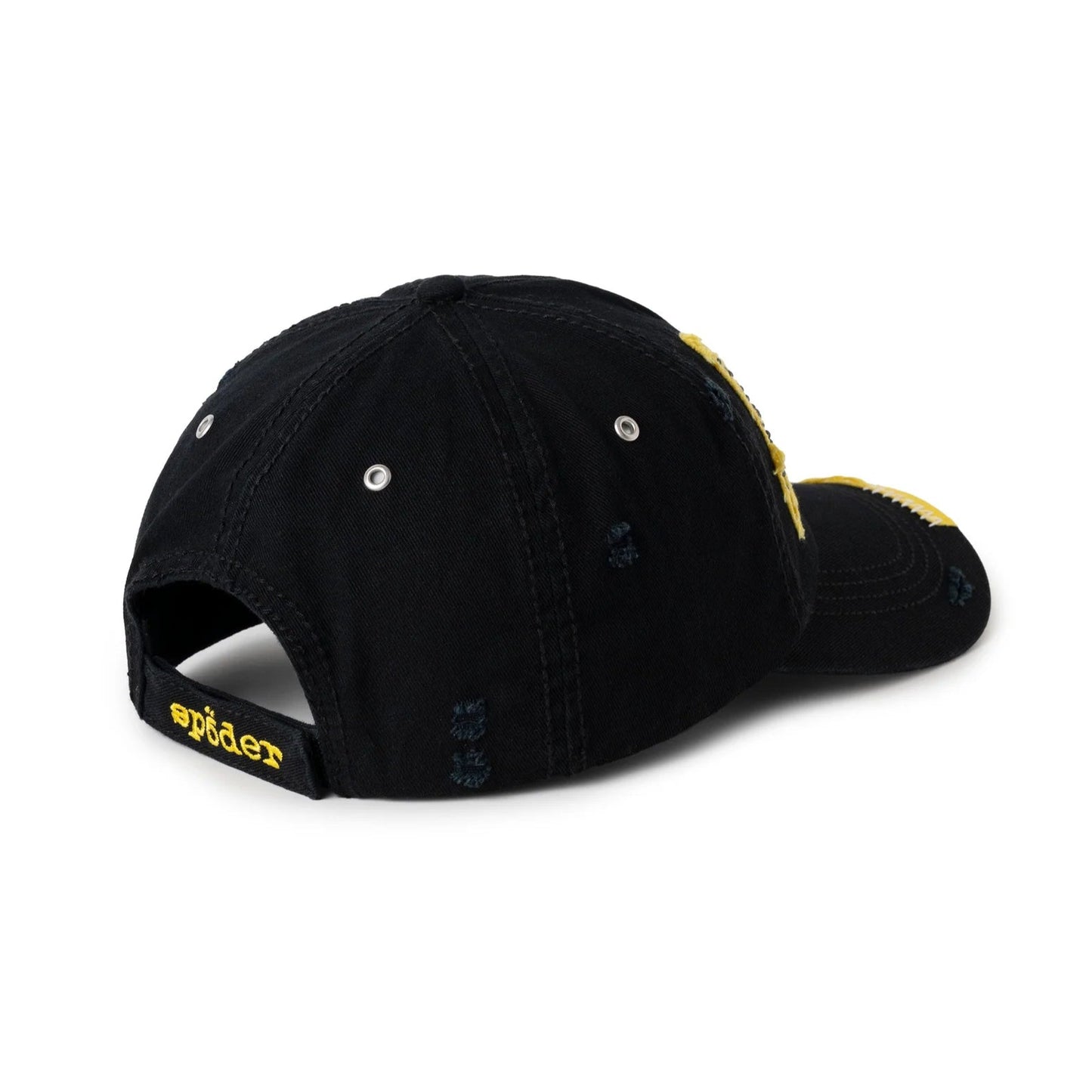 Sp5der T&F 6-Panel Hat Black