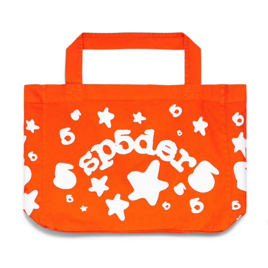 Sp5der Beluga Tote Bag Orange