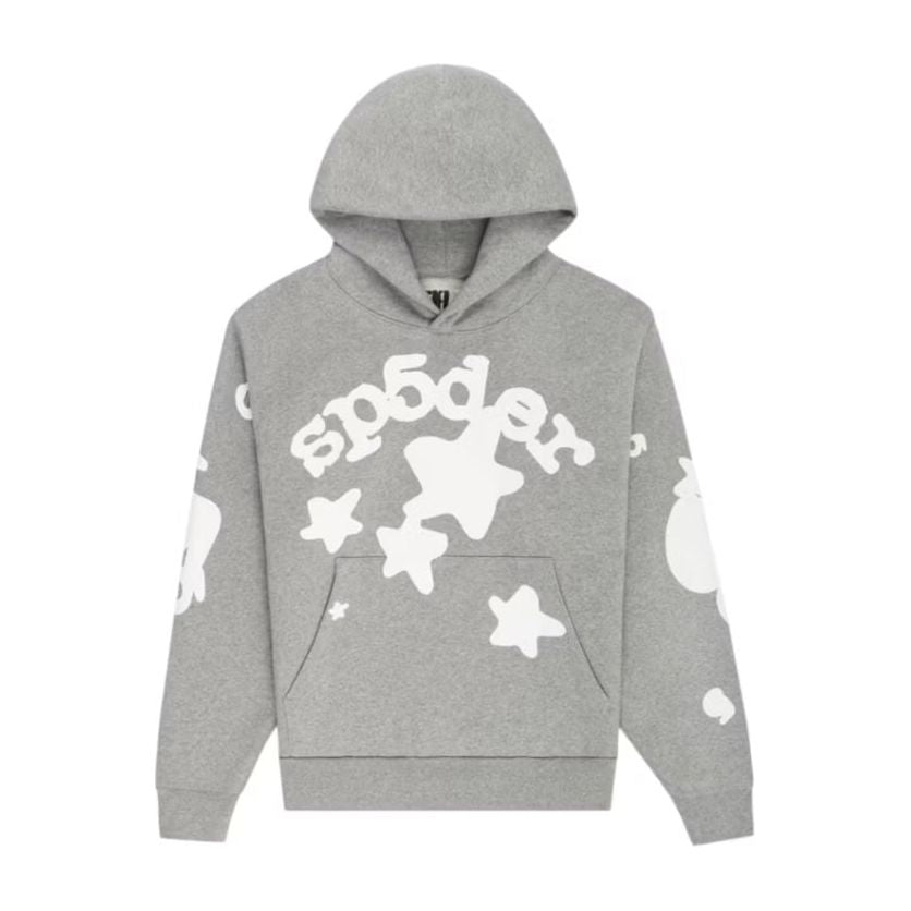 Sp5der Beluga Hoodie Dark Grey Heather