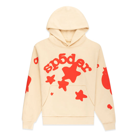 Sp5der Beluga Hoodie Cream