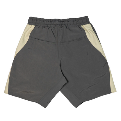 Satoshi Nakamoto Tech Shorts Grey