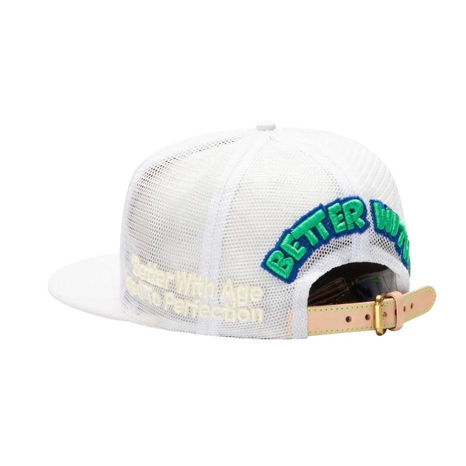 *Better With Age Idiotic Vintage Hat White