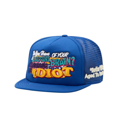 *Better With Age Idiotic Vintage Hat Blue