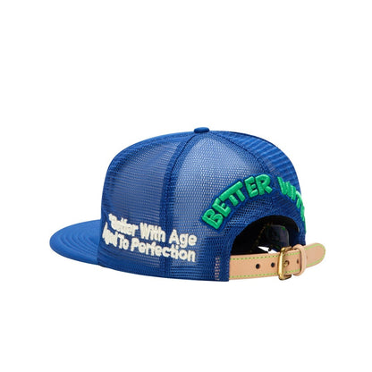 *Better With Age Idiotic Vintage Hat Blue
