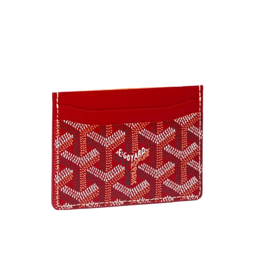 Goyard Saint-Sulpice Card Wallet Red