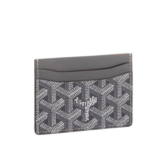 Goyard Saint-Sulpice Card Wallet Grey