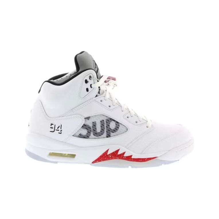 Jordan 5 Retro Supreme White