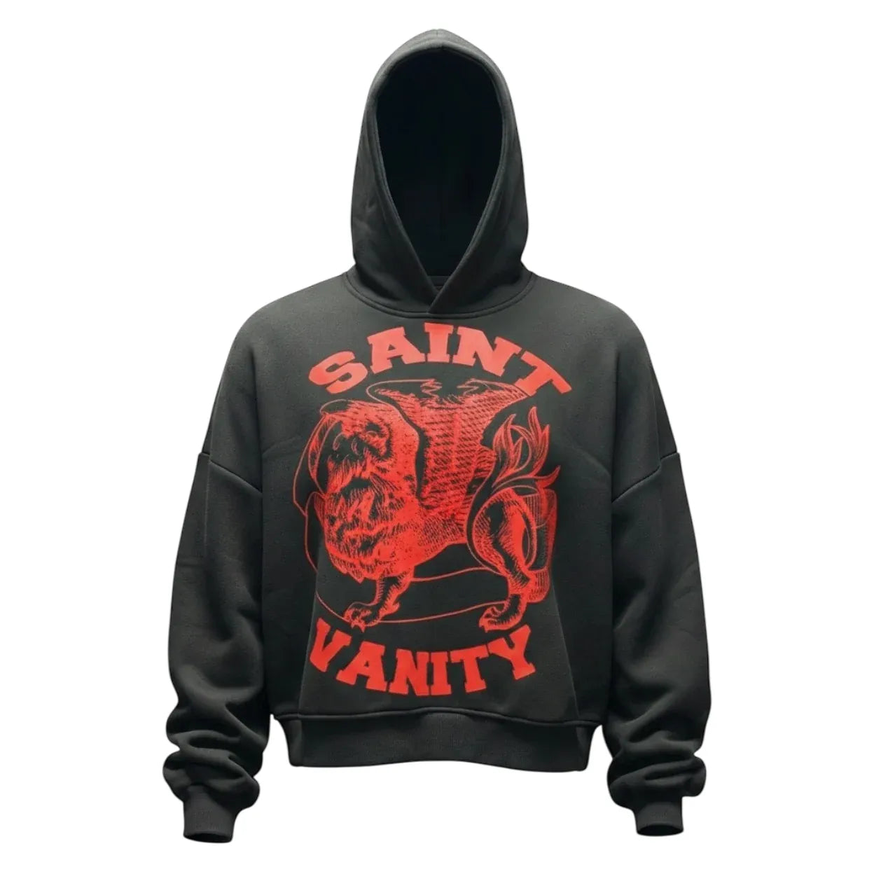Saint Vanity Griffin Hoodie Black/Red