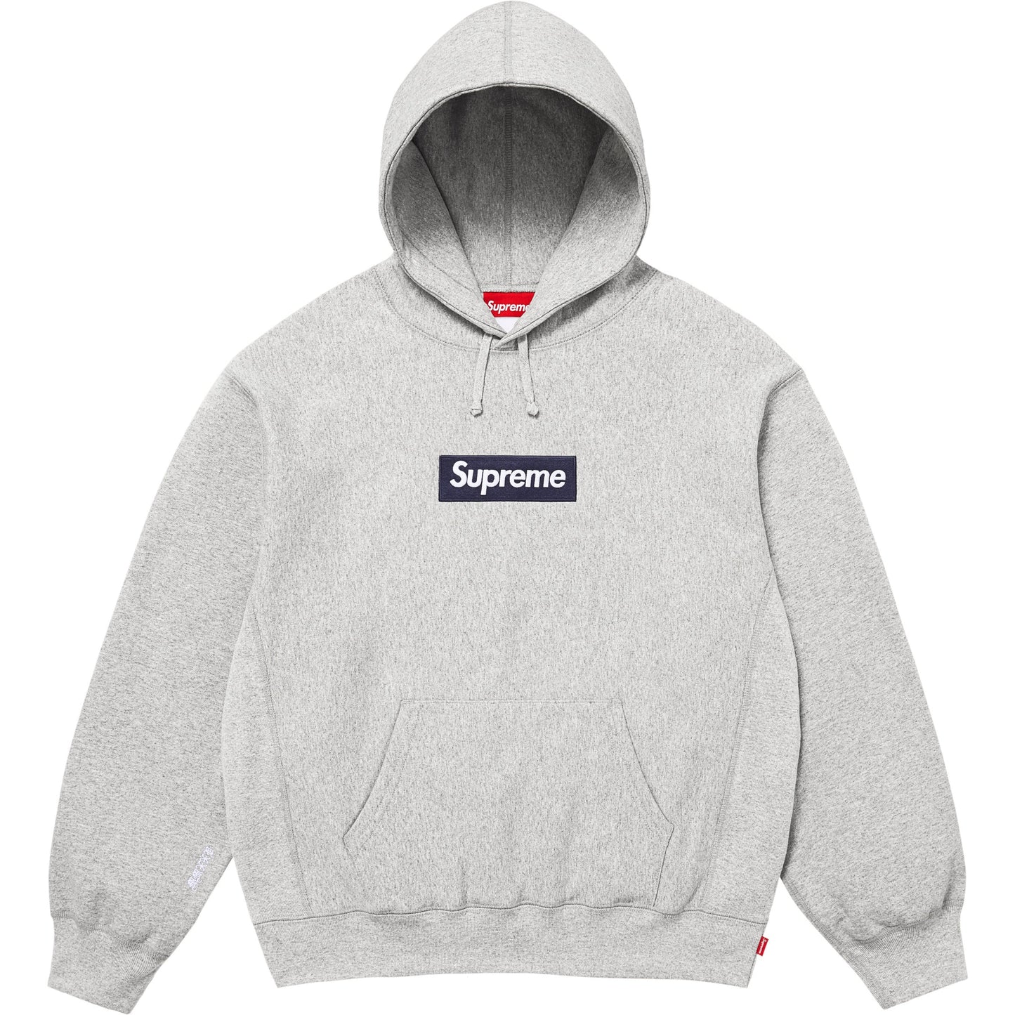 Supreme Box Logo Hooded Sweatshirt (FW25) Heather Grey