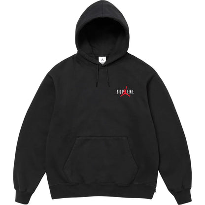 Supreme®/Jordan® Hooded Sweatshirt Black