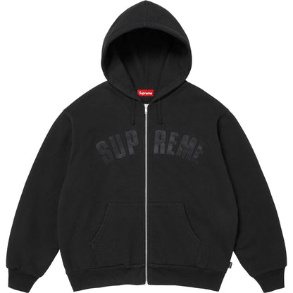 Supreme Arc Thermal Lined Zip-Up Hooded Sweatshirt Black
