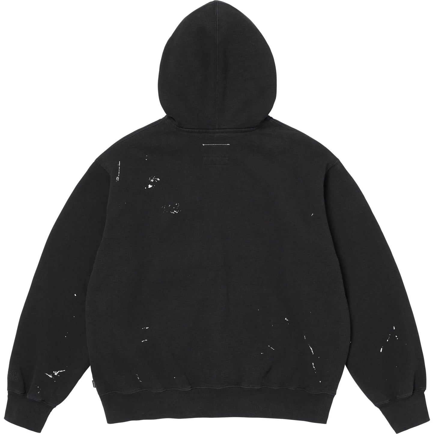 Supreme®/MM6 Maison Margiela Box Logo Zip-Up Hooded Sweatshirt Black