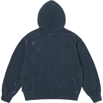 Supreme®/MM6 Maison Margiela Box Logo Zip-Up Hooded Sweatshirt Navy