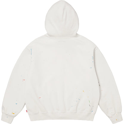 Supreme®/MM6 Maison Margiela Box Logo Zip-Up Hooded Sweatshirt White