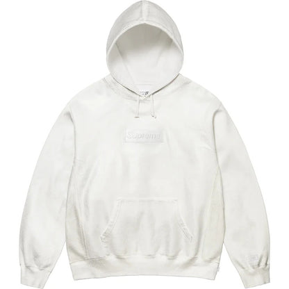 Supreme®/MM6 Maison Margiela Foil Box Logo Hooded Sweatshirt White