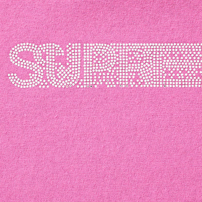 Supreme Swarovski® Motion Logo Hooded Sweatshirt Pink