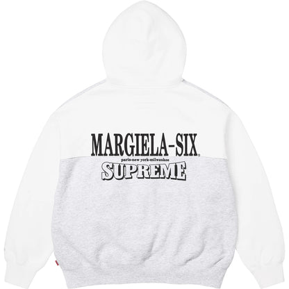 Supreme®/MM6 Maison Margiela Eagle Zip-Up Hooded Sweatshirt Ash Grey