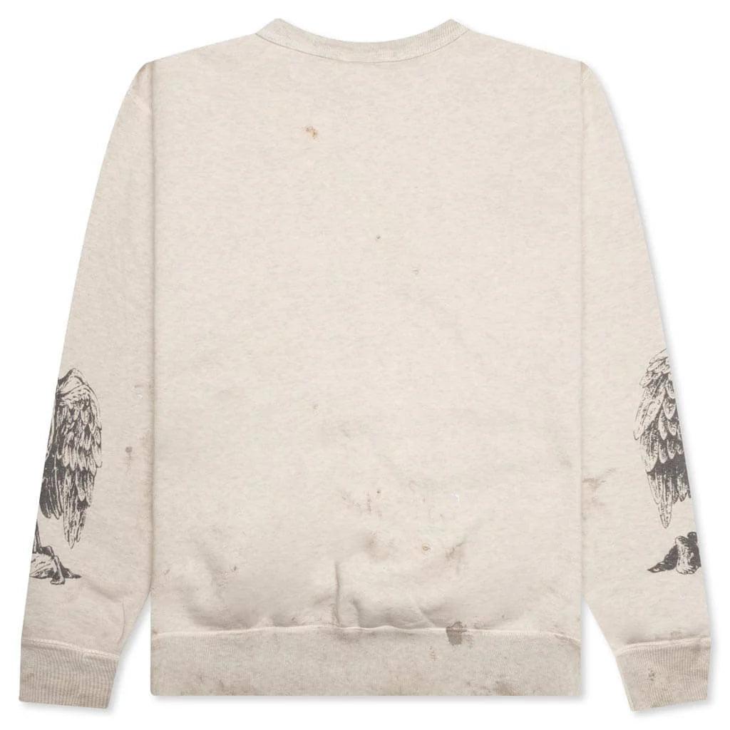 Saint Michael Mother Crewneck Grey