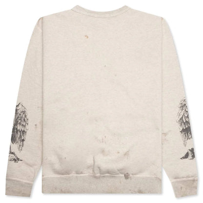 Saint Michael Mother Crewneck Grey