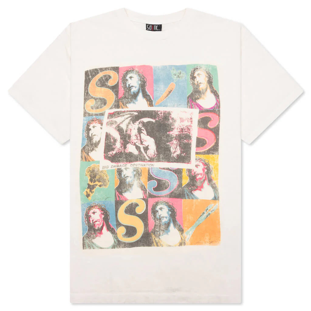 Saint Michael x Sean Wotherspoon Veges S/S Tee White