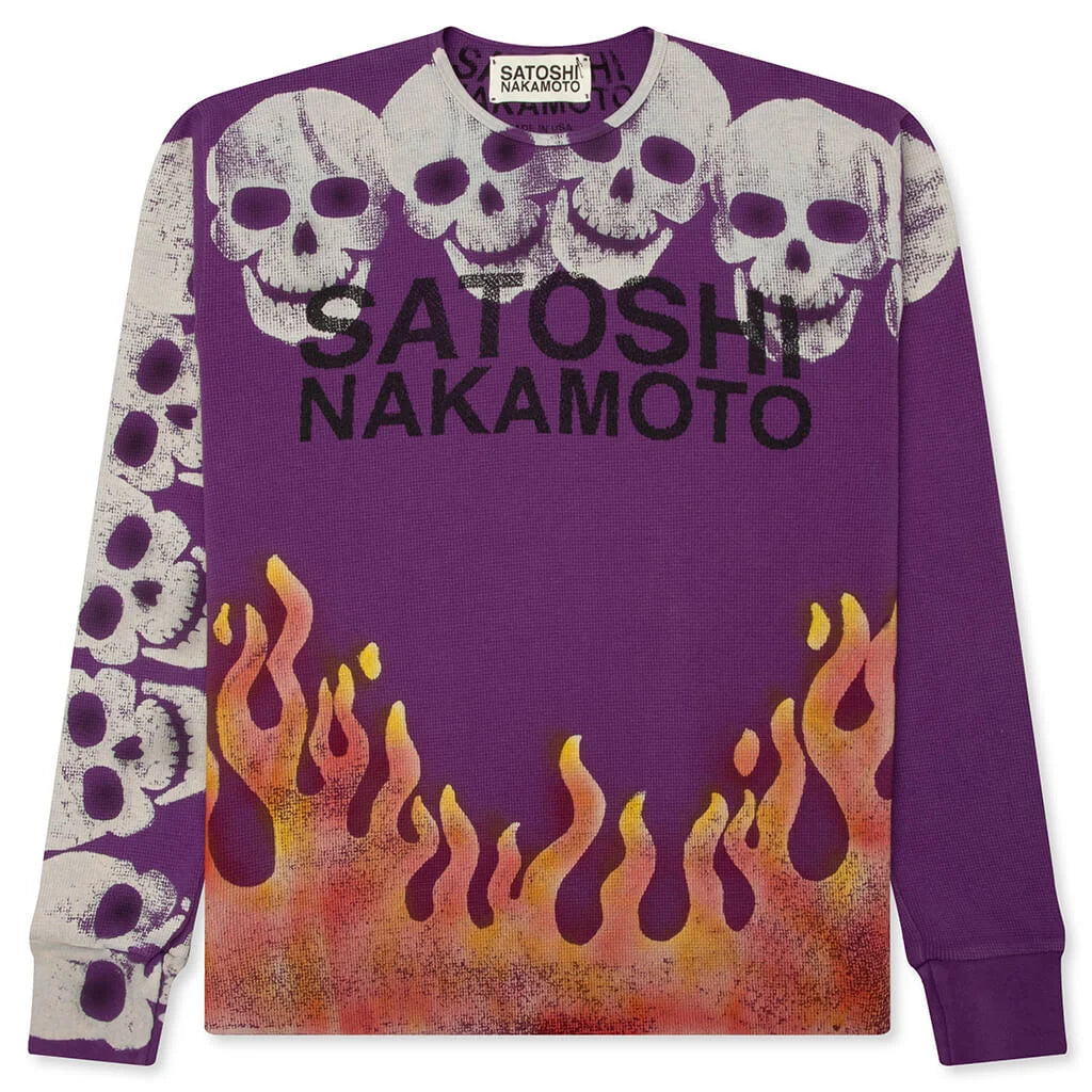 Satoshi Nakamoto Lost Boys Thermal Purple