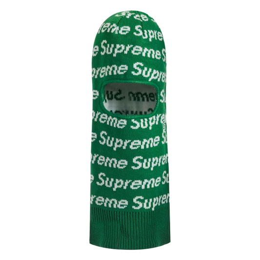 Supreme New Era Repeat Balaclava Green