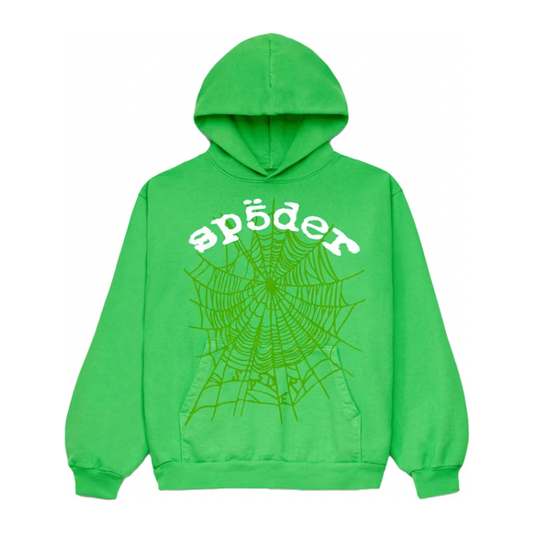 Sp5der Legacy Hoodie Green