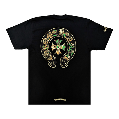 Chrome Hearts Triple Cross Horseshoe T-Shirt Black/Camo