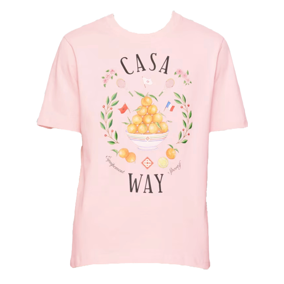 Casablanca Casa Way T-Shirt Pink