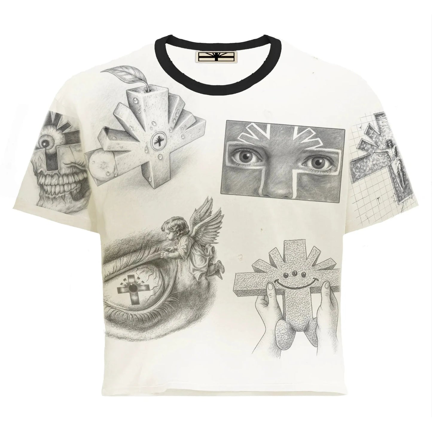 Vertabrae Mixed Feelings Tee Cream