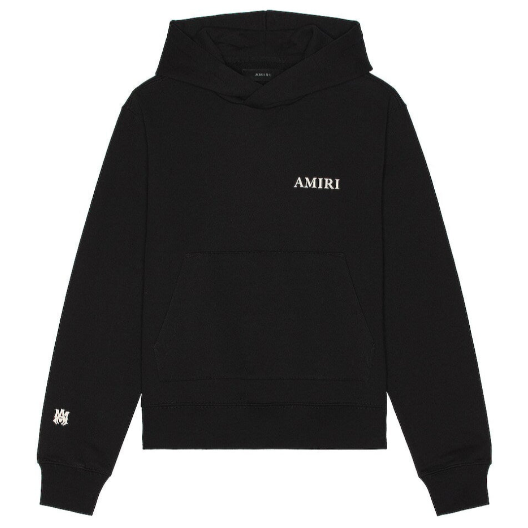 Amiri Puff Logo Hoodie Black